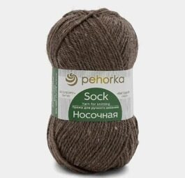 Носочная 517 Коричневый меланж