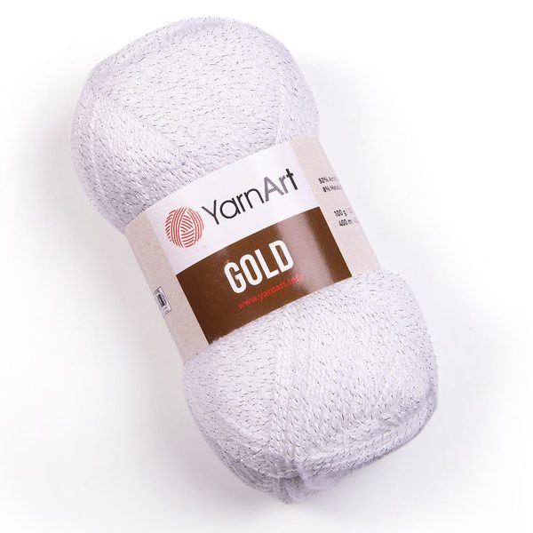 Купить пряжу Yarnart GOLD 9051,пряжа c люрексом в интернет-магазине ...