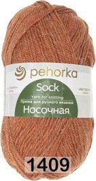 Носочная 1409 Красный терракот